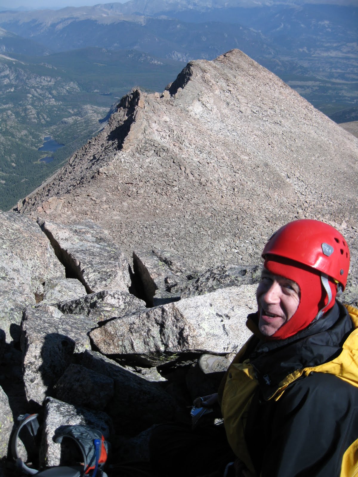 ON THE ROCK SAMPLER ライナー付　入手困難！　見本盤！ Longs Peak: Keyhole Ridge Traverse; 5.6 - Colorado Mountain School
